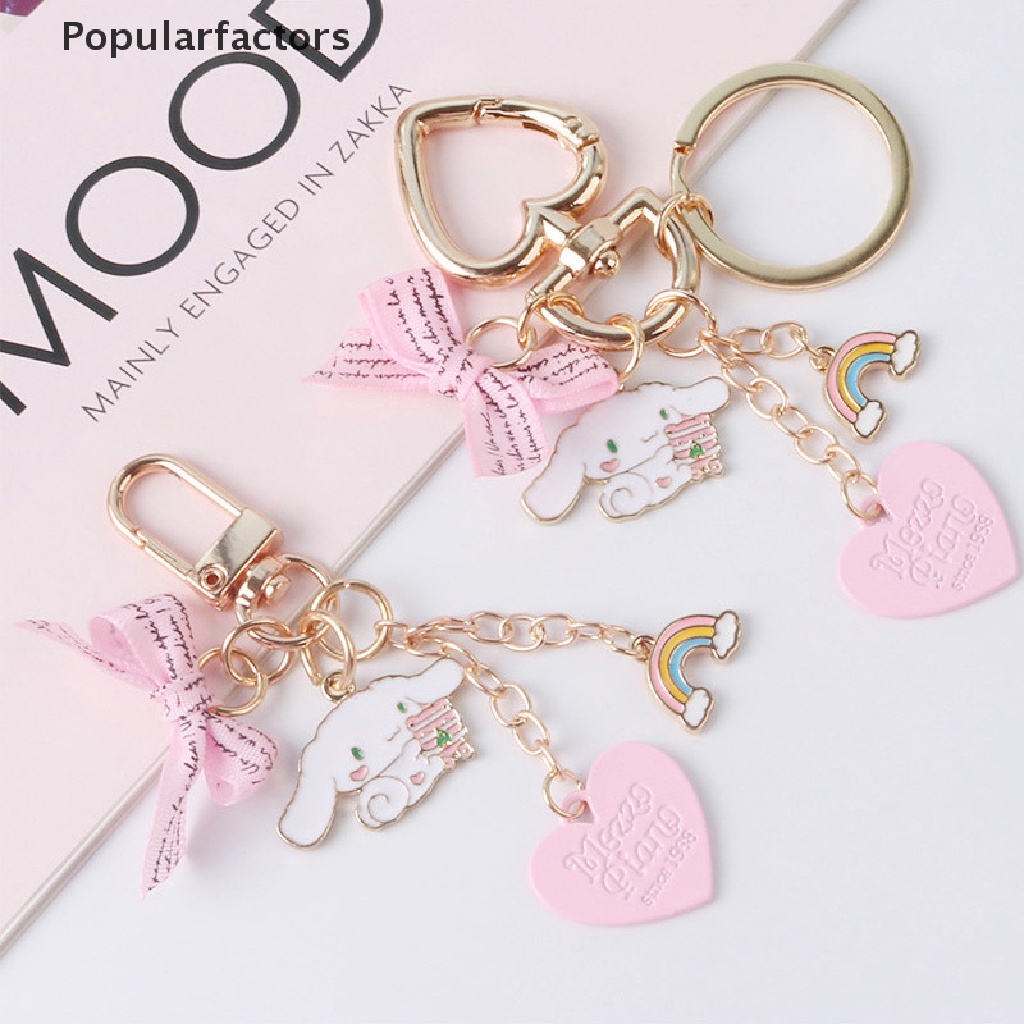 Móc Khóa Hình Cầu Vồng Dễ Thương