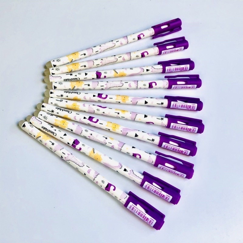 1 chiec bút gel xóa được MAZZIC tím THIÊN LONG