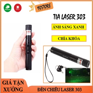 Đèn Laser Cầm Tay 303 Ánh Sáng Xanh Siêu Hot
