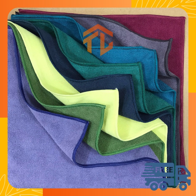 Khăn lau đa năng siêu thấm 30x30cm mềm mịn lau bàn ăn, cafe, làm khăn nail, khăn mặt v.v