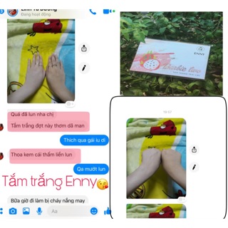 3 set tắm trắng Enny