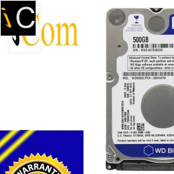 Ổ cứng HDD Laptop 500GB