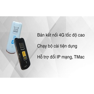 Usb Dcom 3G 4G H/w E3372 E3276 Chạy Bộ Cài Mobile Partner - Hỗ Trợ Đổi IP & MAC