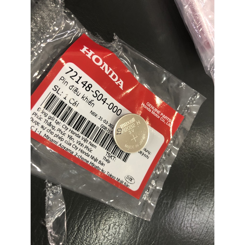 Pin smartkey ô tô xe máy CR2032H chính hãng Honda