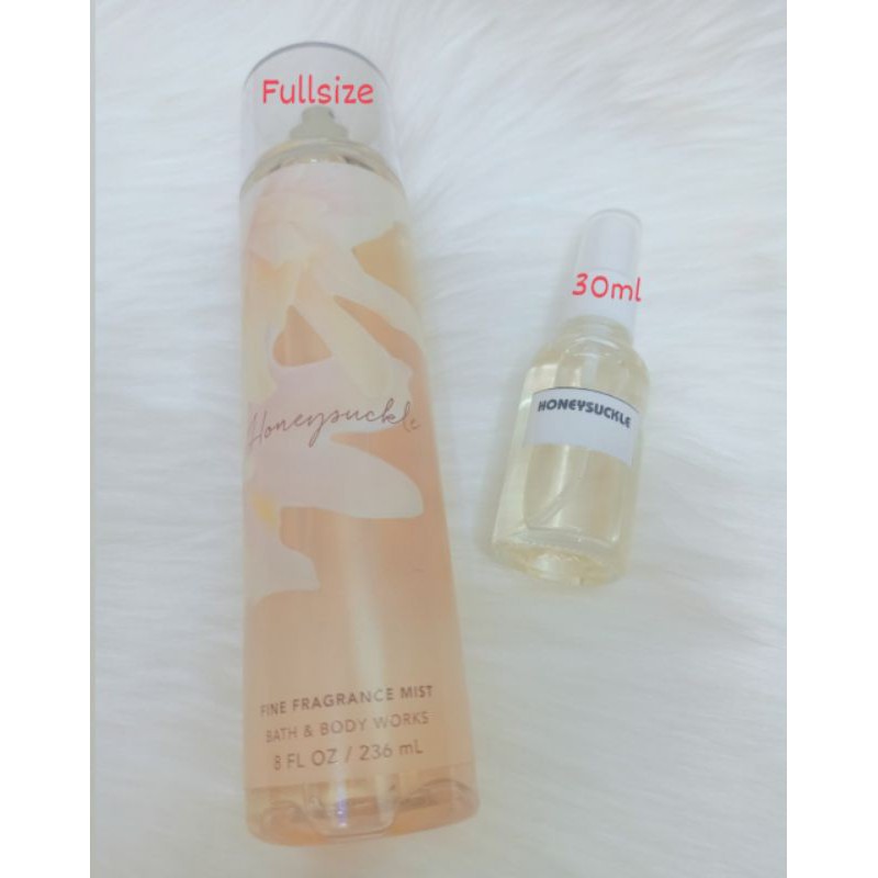(30ML)XỊT THƠM HONEYSUCKLE BATH AND BODYWORKS