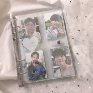 VỎ SỔ TAY LẤP LÁNH | Glitter binder A5 A6 A7 (Tặng kèm tờ đựng card)