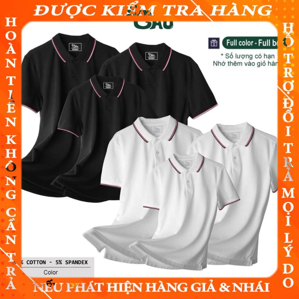 Áo thun Polo GẤU 194 Gia Đình Cá Sấu Unisex vải cá sấu Poly co dãn 4 chiều dày dặn form gerular fit - GĐV ehana