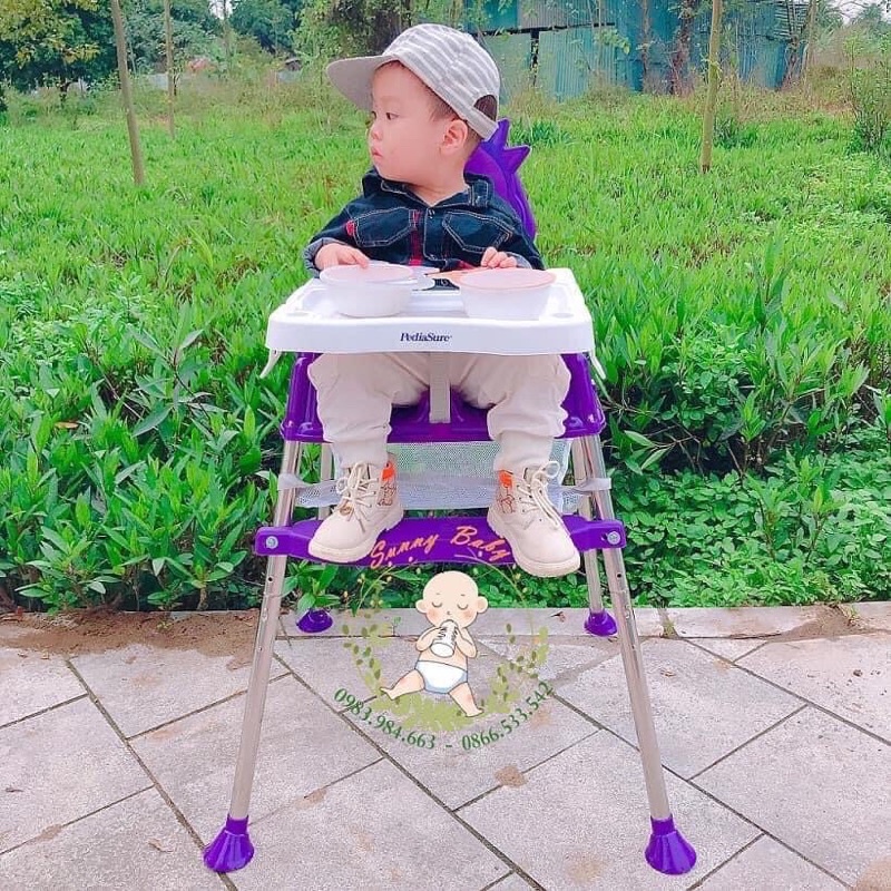 Ghế ăn dặm Khủng Long Pediasure cho bé