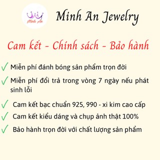 [Mix vòng] Combo 10 Bi bạc xâu vòng