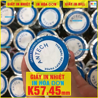 Giấy in hóa đơn k57, giấy in bill K57, giấy in nhiệt K57 (57x45) (mm)