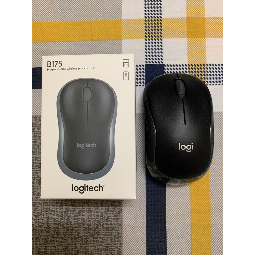 Chuột Máy Tính, Chuột Không Dây Logitech B175 Pin 1 Năm, Sản Phẩm Chính Hãng Tem Digiworld