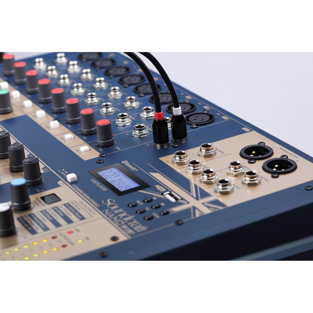 Bàn mixer Soundcraft Nano M12BT chính hãng-dùng cho show sự kiện