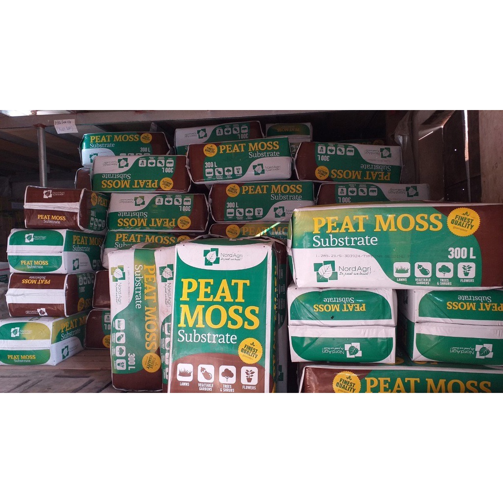 5dm3 rêu than bùn Peat moss, Peatman hàng chuẩn cao cấp.