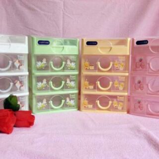 Tủ nhựa mini 4 ngăn Duy Tân