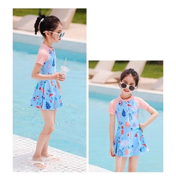 Bộ bơi chất lượng cao chính hãng YLIKE cho bé gái 12-40 kg