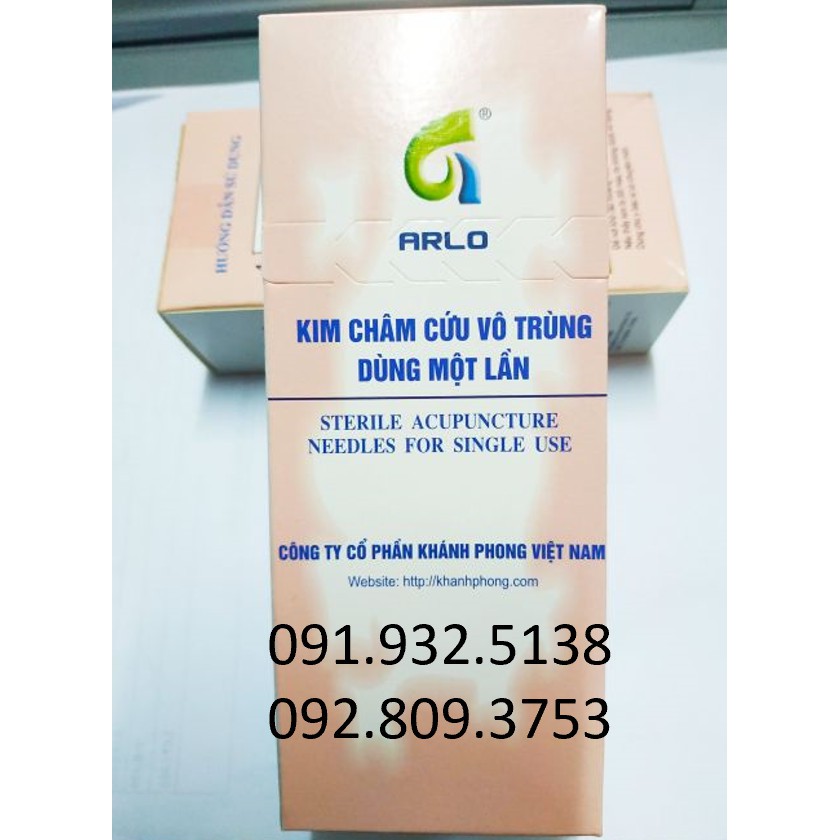 Kim châm cứu Khánh Phong tiệt trùng