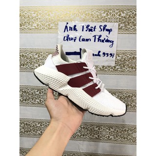 Giày sneaker prophere trắng viền đỏ