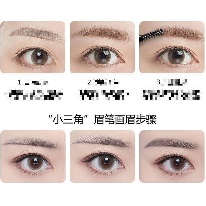 Chì Kẻ Mày 2 đầu NUDE 752 Lameila nội địa sỉ rẻ lâu trôi mềm mịn dễ dùng eyebrow makeup