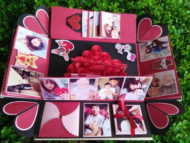 Hộp quà  bí mật  _Love box handmade