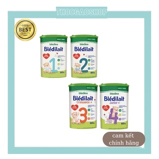 Sữa bột Bledilait đủ số 400gr và 900gr chuẩn Pháp sữa mát, tăng cân vượt trội