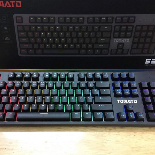 Shop bánBàn phím cơ hãng tomato s300 xịn chỉ 580.000₫ | Máy tính giá rẻ