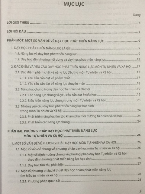 Sách - Dạy học phát triển năng lực Môn Tự nhiên và Xã hội