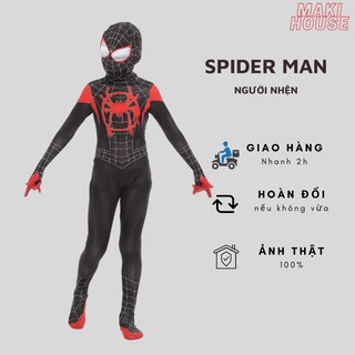 Bộ đồ siêu anh hùng Người Nhện Đen Spiderman Nhện Đen