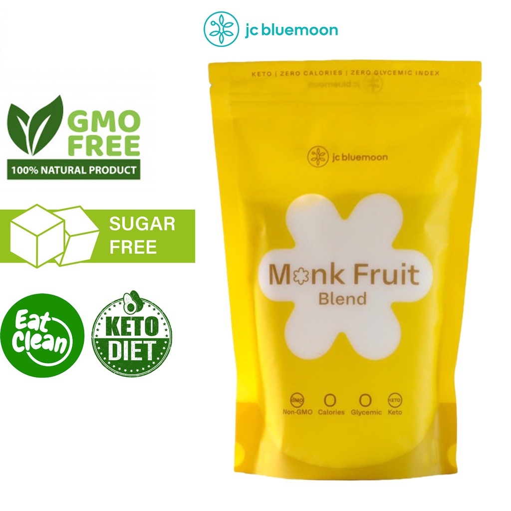 (Keto) Đường ăn kiêng La Hán Quả ✅ JC BLUEMOON Monkfruit Classic Blend 500G