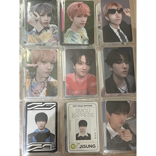 Thẻ hình ảnh bo góc card Jisung NCT Dream Chính Hãng