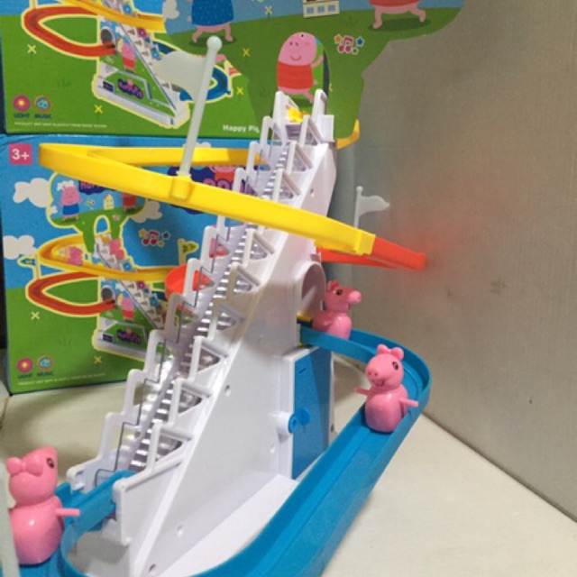 Trò chơi Heo Peppa leo thang  _ pig peppa slide