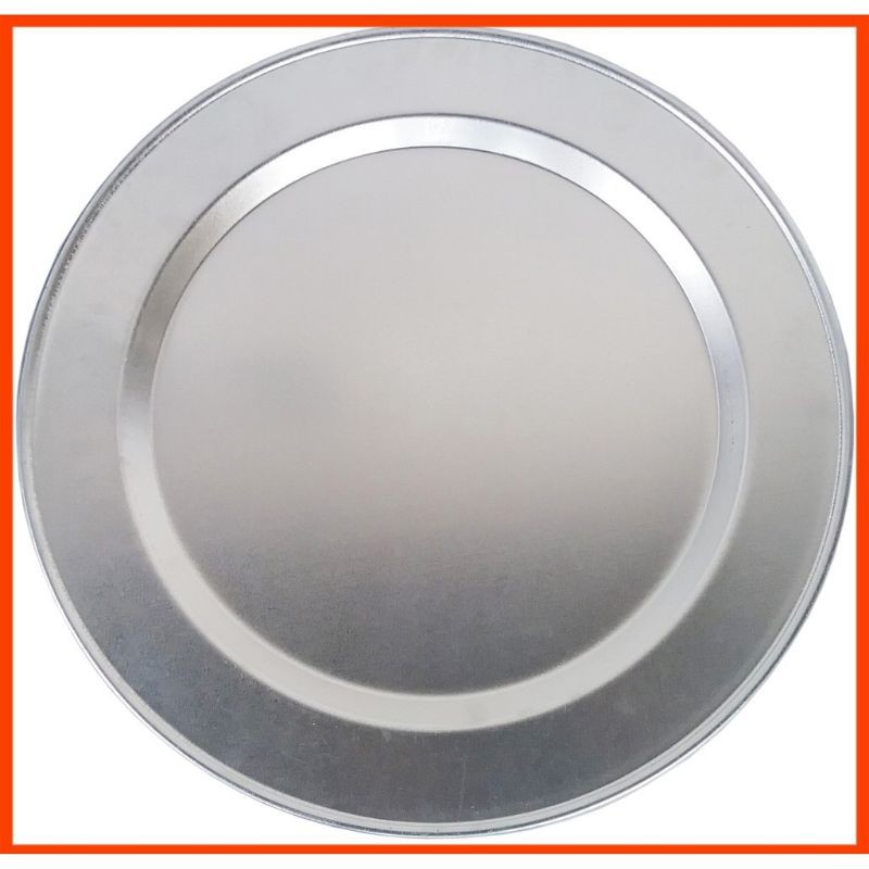 Mâm ăn cơm nhôm 53cm trắng sáng bóng hàng loại 1 700g 600g gia đình cao cấp đẹp cứng cáp dày dặn