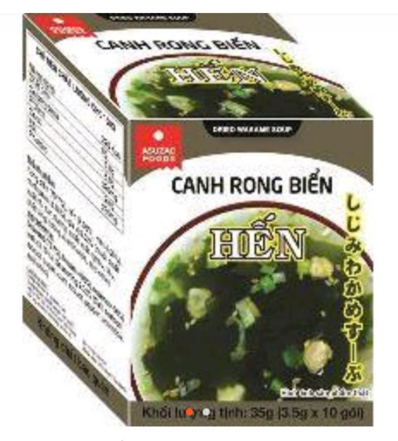 Canh rong biển Nhật Bản ASUZAC thùng 12 hộp / 120 gói | BigBuy360 - bigbuy360.vn