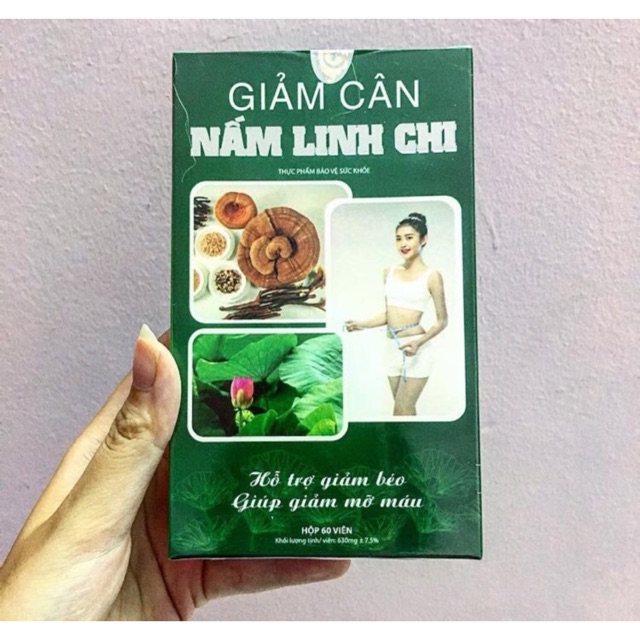 Giảm cân Nấm Linh Chi