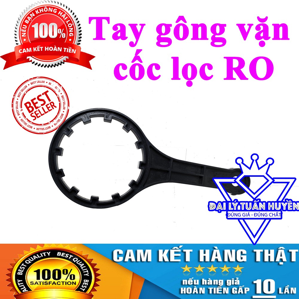 Tay gông vặn cốc lọc RO, tay vặn màng lọc RO