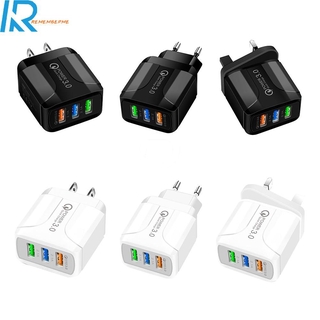 Củ Sạc Nhanh Qc 3.0 5v 2.4a 3 Cổng Usb Cho Iphone