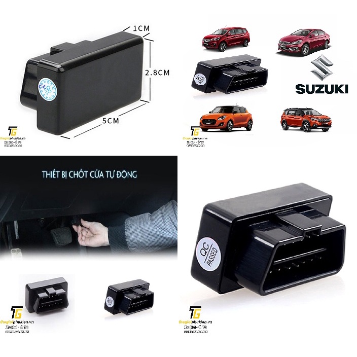 [Hàng mới về] Thiết bị khóa cửa tự động Auto Lock cho xe Suzuki Ertiga, XL7, Swift, Ciaz số tự động