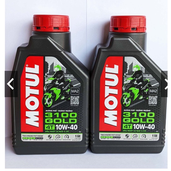 Nhớt Motul 3100 Gold 10W40 Cao Cấp Cho Xe Số Và Côn Tay 1L
