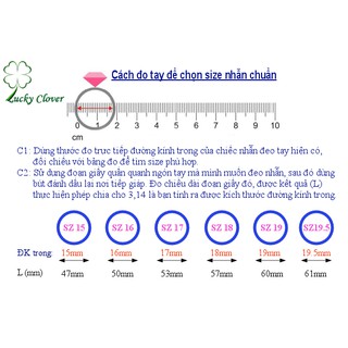 NHẪN KIM TIỀN BẠC ĐẸP size17
