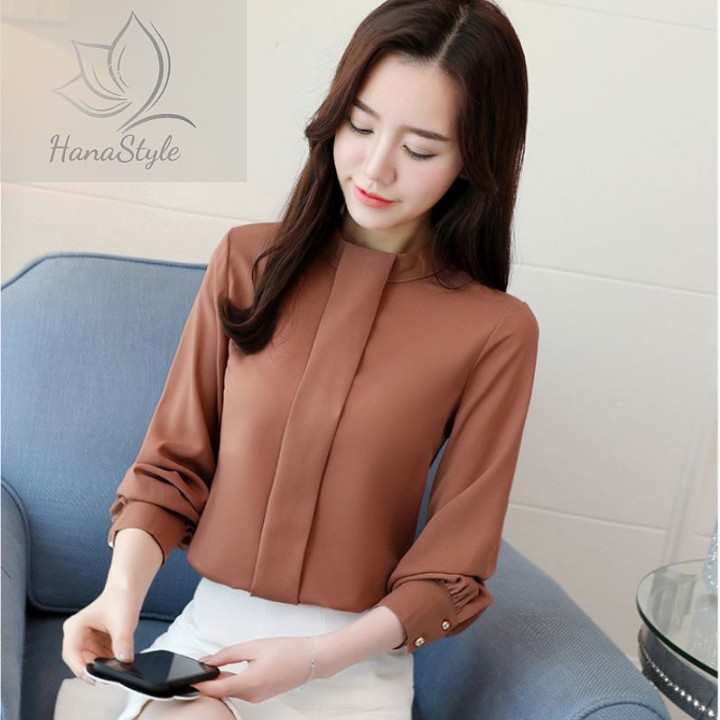 Áo kiểu nữ sang trọng - thích hợp mặc công sở, dự tiệc