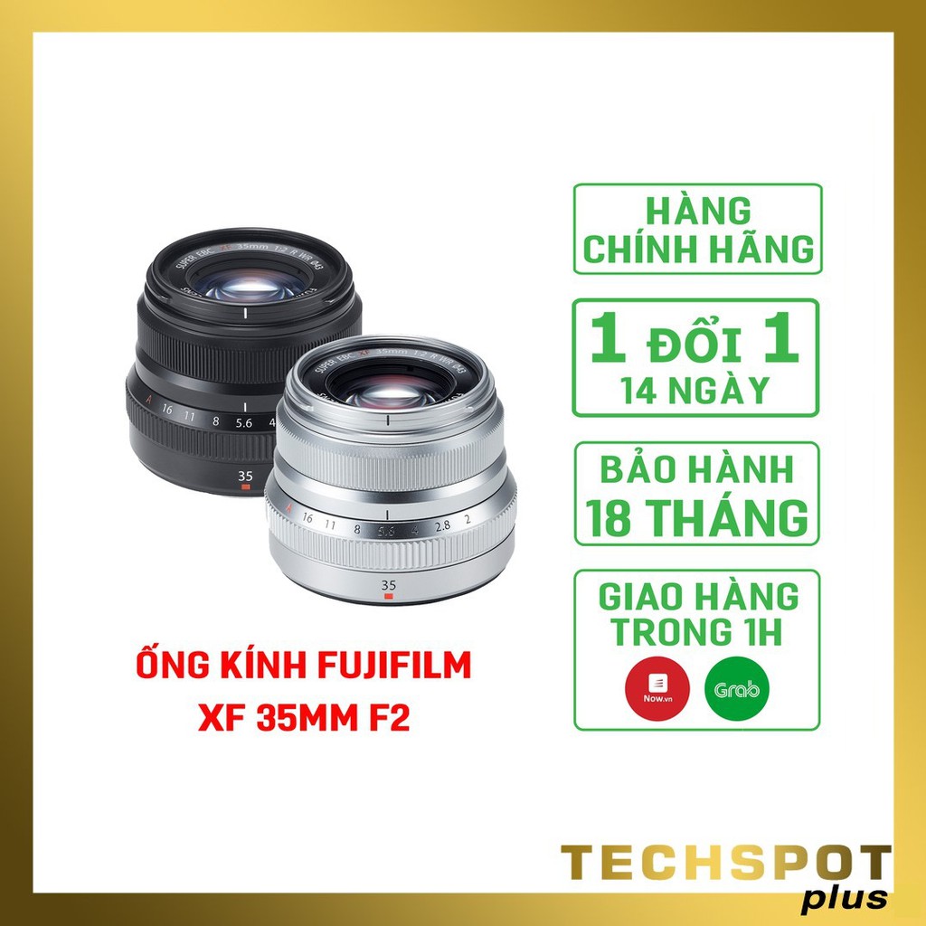 Ống kính Fujifilm XF 35mm F2 | Bảo Hành 18 tháng | Chính hãng