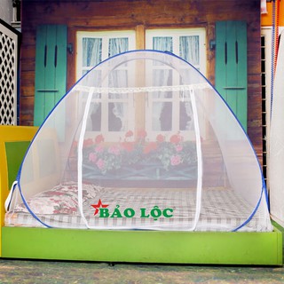 Mùng chụp tự bung cao cấp 1m8 x 2m loại 2 cửa Bảo Lộc