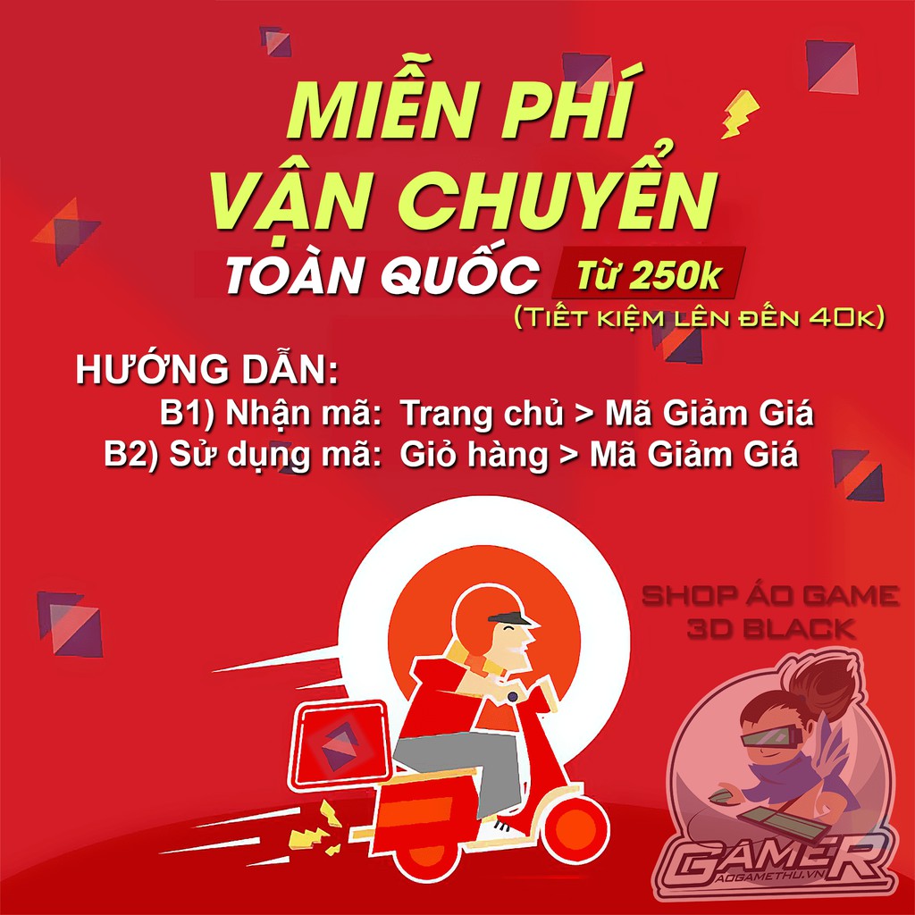 ☘️ Áo liên quân mobile Tulen mới nhất (3D Đen) ☘️ (Shop AoThunGameVn)