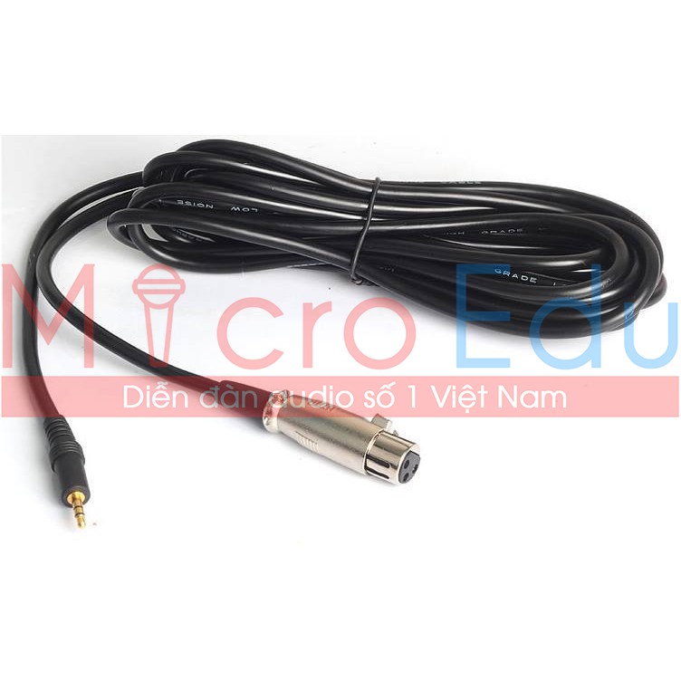 Dây cáp micro chống nhiễu XLR – 3.5mm loại xịn chuẩn