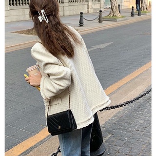 SẴN | Áo khoác dạ tweed cổ điển