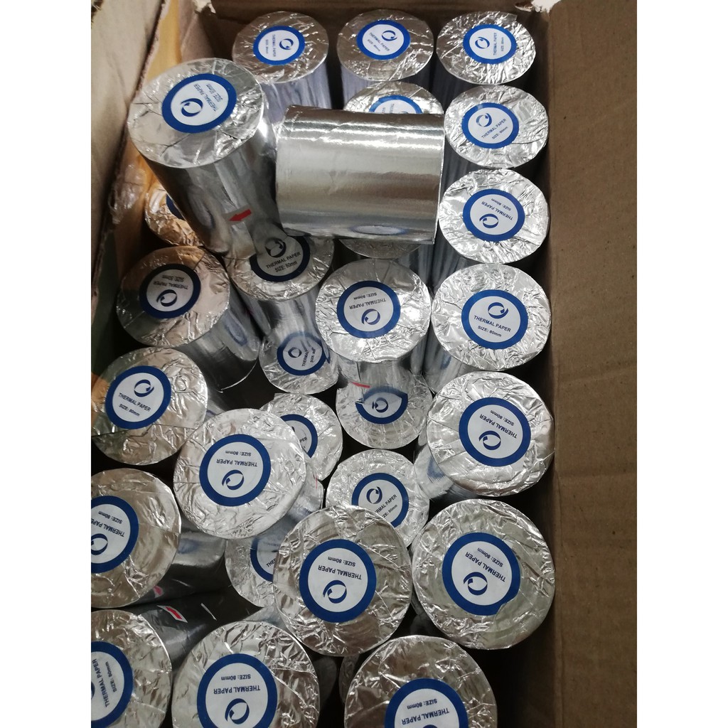 GIẤY IN NHIỆT, IN BILL, IN HÓA ĐƠN K80X60