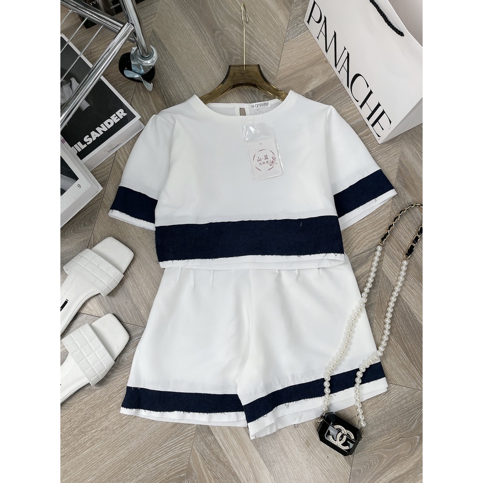 [ 𝐅𝐑𝐄𝐄 𝐒𝐇𝐈𝐏 ]  SÉT BỘC ROPTOP ĐÙI VIỀN MÍ SIÊU CHẤT