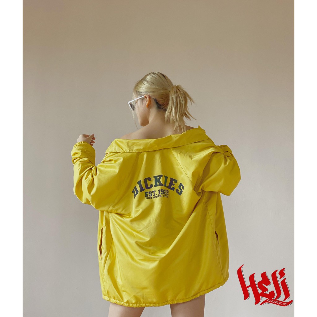 Áo khoác Bomber Jacket Dickies chính hãng - Màu Vàng