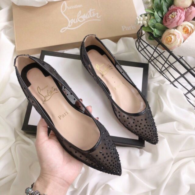 Giày Bệt Đính Đá