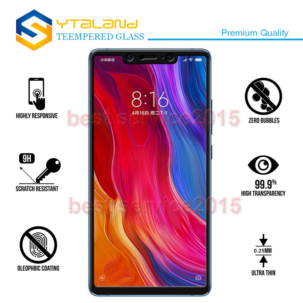Kính cường lực Xiaomi MI 8 SE FULL màn, FULL KEO Silicon