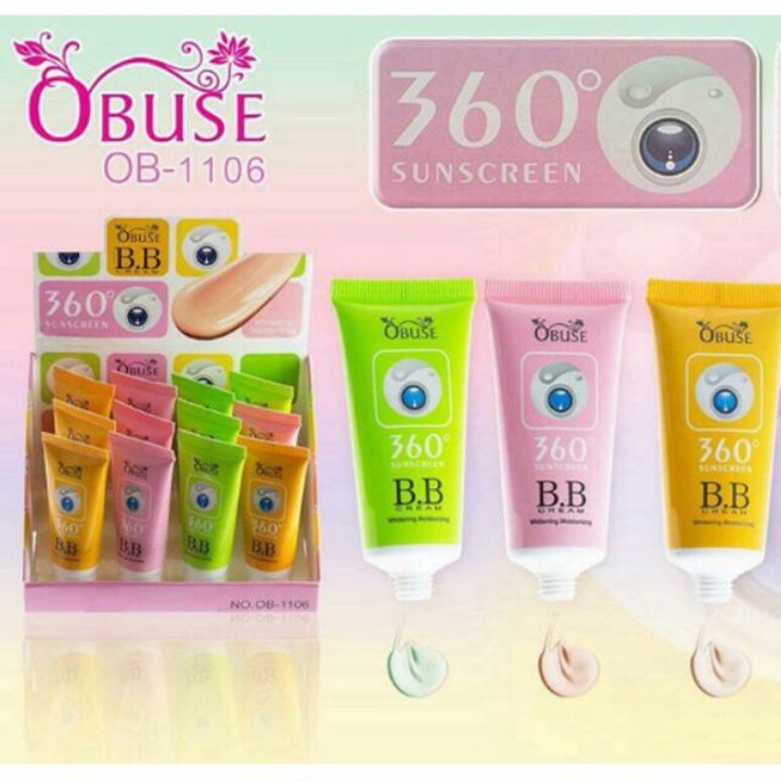 Kem nền che khuyết điểm BB cream Obuse 360 độ Suncreen 1106 – HUKB487